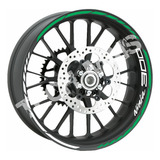 Adesivos Refletivo Rodas Friso Kawasaki Ninja 300 Ninja300