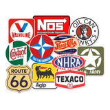 Adesivos Retrô Vintage Carro Antigo Moto Lata 11 Unidades