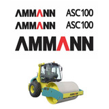 Adesivos Rolo Compactador Ammann Asc 100 Asc100 14884