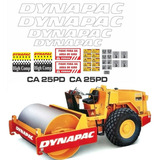 Adesivos Rolo Compactador Dynapac Ca 25pd
