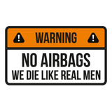 Adesivos Stickers Warning No Airbags