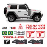 Adesivos Troller T4 4x4 3 2