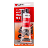 Adeviso Cola Silicone Alta Temperatura Preto Pro Wurth Cor Cola Líquido W rth De 85g