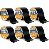 ADHES Fita De Viga De Convés 10 Cm X 127 Cm 6 Rolos De Resistência Ao Clima E Fita De Viga à Prova D água Para Decks Fita Piscante Fita Butílica Ideal Para Decks De Madeira Vigas De Telhado Uso