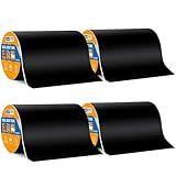 ADHES Fita De Viga De Convés 20 Cm X 40 Cm 4 Rolos De Resistência Ao Clima E Fita De Viga à Prova D água Para Decks Fita Piscante Fita Butílica Ideal Para Decks De Madeira Vigas De Telhado Uso