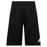 Adidas Boys Active Sports Athletic Shorts X Large Bold Black 3S 