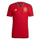 Adidas Camisa Autêntica Da Copa Do Mundo De 2022 Da Espanha Vermelho Azul Marinho GG