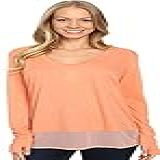 Adidas Camisa Feminina De Manga Longa De Malha Mista