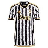 Adidas Camisa Masculina De Futebol Juventus 23 24 Para Casa Estilo Nostálgico Encontra Tecnologia Esportiva Moderna Preto Branco M