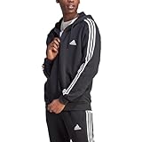 Adidas Homem Essentials Fleece 3 Listras Zíper Completo