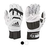 Adidas Luvas De Futebol Americano Adulto Freak MAX 2 0 Acolchoadas Brancas GG Equipamento De Futebol Premium