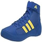 Adidas Men S HVC Wrestling Shoe Royal Blue Yellow Black 14