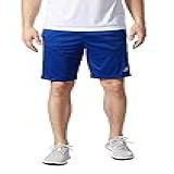 Adidas Mens Performance Glitch Panel Climalite Gym Athletic Workout Shorts Blue X Large 