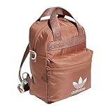 Adidas Originals Mini Bolsa De Viagem Pequena Micro Mochila Estratos De Argila Marrom Branco One Size Mini Bolsa De Viagem Pequena Micro Mochila