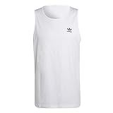 Adidas Originals Regata Masculina Trefoil Essentials Branco XX Large