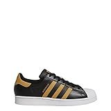 Adidas Originals Superstar Tênis Masculino Core Black Magic Bege Cloud White 42
