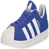 Adidas Superstar Tênis Masculino Azul Lúcido Branco Preto 41