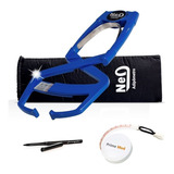 Adipômetro Clínico De Metal Neo Prime Med Azul Trena
