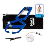 Adipômetro Clínico De Metal Plicometro Neo Prime Med Azul