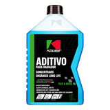 Aditivo Concentrado Organico Long Life Azul Dura 5 Anos 1 L Koube Long Life Fiat Ford Chevrolet Vw Hyundai