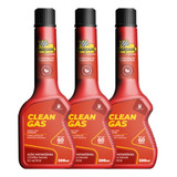 Aditivo Gasolina Bardahl Clean Gas Limpeza Injetor Kit C 3