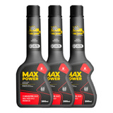 Aditivo Gasolina Bardahl Max Power Maior Octanagem Kit C 3