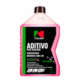 Aditivo Radiador Concentrado Orgânico Long Life Rosa 1l
