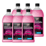 Aditivo Radiador Orbi Rosa Concentrado Carro Caminhão 1l 6un