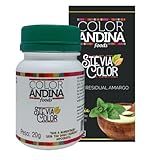 Adoçante Dietético Stévia Color Andina Food 1 Pote 20g