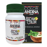 Adoçante Em Pó 100 Natural Stévia 40g Color Andina