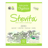 Adoçante Orgânico Em Pó 100 Stevia 50 Saches Stevita