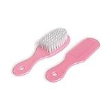 Adoleta Bebê Kit Pente E Escova Infantil Rosa