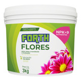 Adubo Fertilizante Forth Flores 3kg Npk Jardim Flores