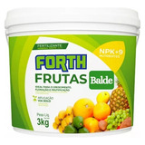 Adubo Fertilizante Forth Frutas 3kg Pomar Frutificacao