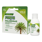 Adubo Fertilizante Palmeiras Forth 60ml Concentrado 12l