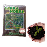 Adubo Terra Vegetal Adubada Nobre 5kg Plantas Jardim Vaso