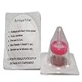 ADVANGENE Filtro De Seringa Estéril Nylon 0 22 M 13 Mm Rosa 75 PK 