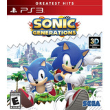 aer-aer Sonic Generations Ps3 Midia Fisica Lacrado