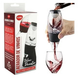 Aerador De Vinho Filtro Decantador Decanter Deluxe Mágico