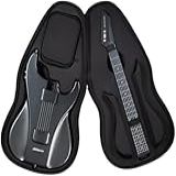 AeroBand Guitarra Inteligente Para Guitarra Com Cordas De Silicone Guitarra Silenciosa Para Viagem Com Escala Destacável Conector De Fone De Ouvido Alto Falante E Sistema De Bateria Integrados 