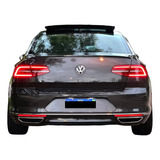 Aerofólio Carbono Ou Black Piano Passat B8 2016 A 2019