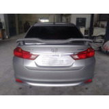 Aerofólio Honda City 2015 2016 Fibra Sem Pintar