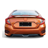 Aerofólio Honda Civic G10 2017 18 19 20 21 22 Com Leds