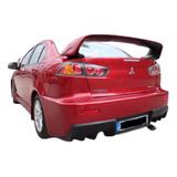 Aerofólio Mitsubishi Lancer Evo 08 15 Fyberglas