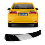 Aerofólio Traseiro Superior Toyota Corolla Black Piano Vo6