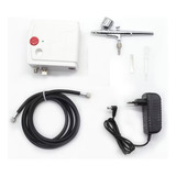 Aerógrafo Dupla Ação 0 3mm Mini Compressor Ar Mini Filtro
