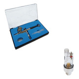Aerografo Dupla Ação Copo Fixo Bico 0 3 Confeitaria filtro