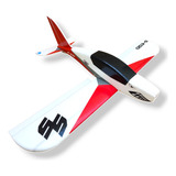 Aeromodelo Asa Baixa Super Shark Adesivos E Linkagem Kit 1