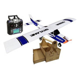Aeromodelo Cessna Eletrico Completo Controle 6 Canais Kit 5