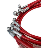 Aeroquip Freio Dianteiro 60 Cm Vermelho